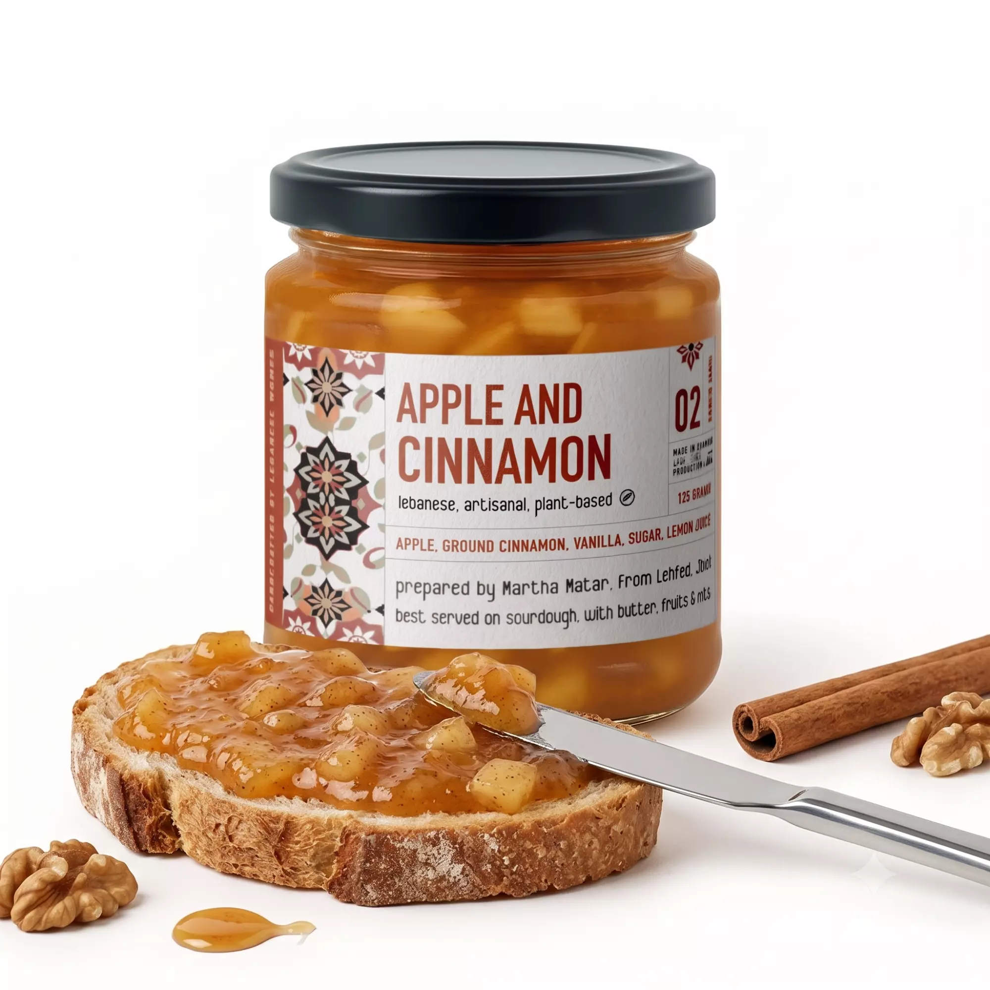 JAR THURAYA APPLE CINNAMON 125gr