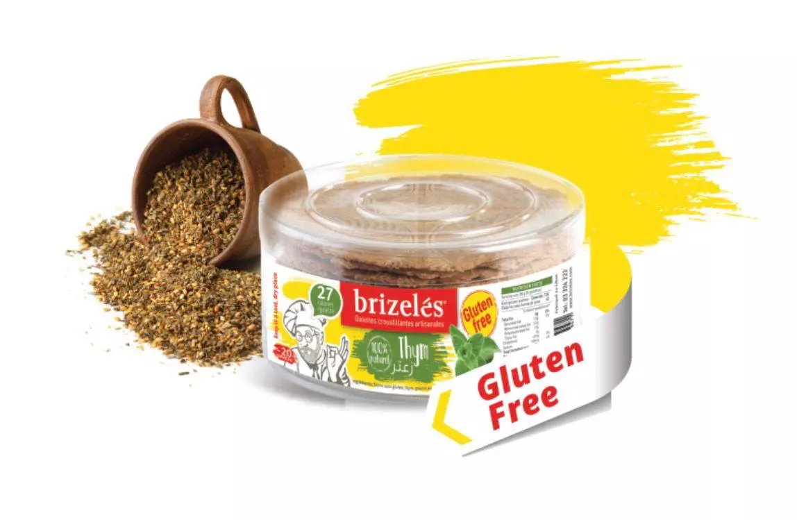 BRIZELÉS THYME GLUTEN FREE 160G