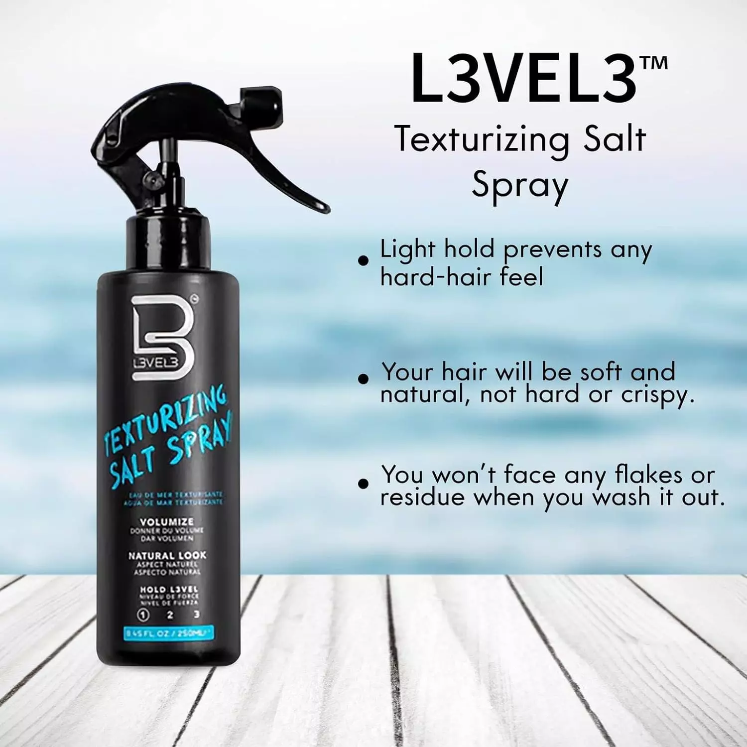 Level3 Texturizing Salt Spray 250 ml