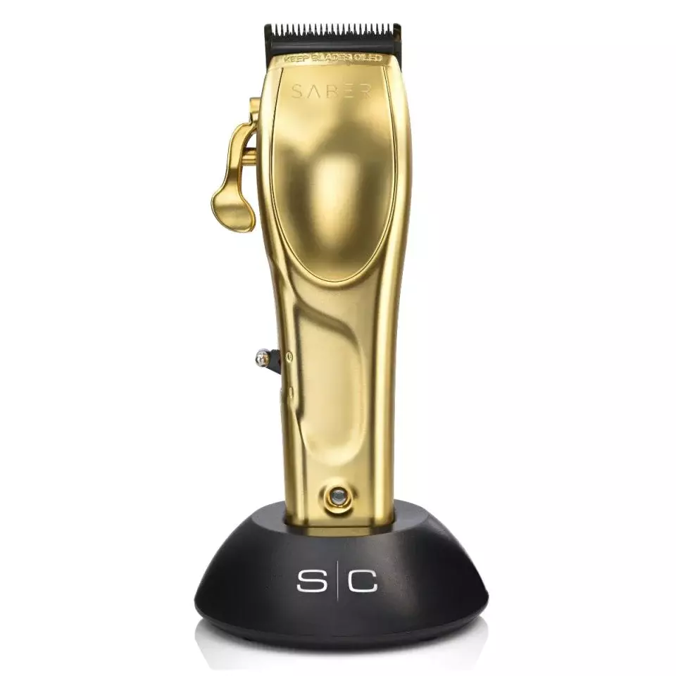 StyleCraft Gold Saber Cordless Clipper & Trimmer Combo StyleCraft Gold Saber Cordless Clipper & Trimmer Combo