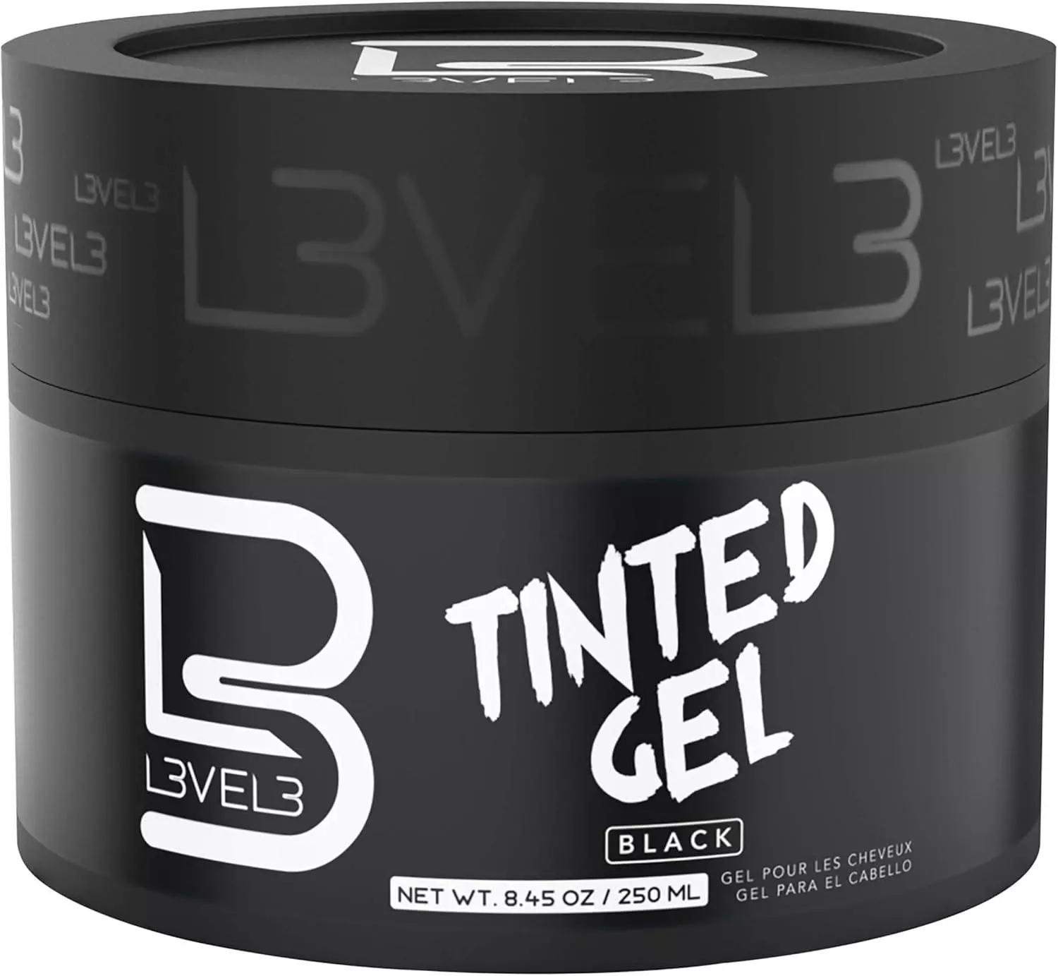 L3VEL3  Tinted Hair Gel - Black Color
