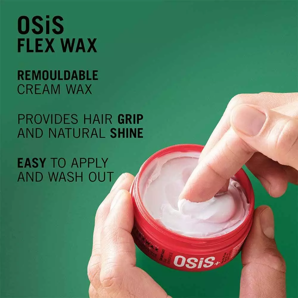 Schwarzkopf Professional OSiS Flexwax Strong Cream Wax 85ml Schwarzkopf Professional OSiS Flexwax Strong Cream Wax 85ml