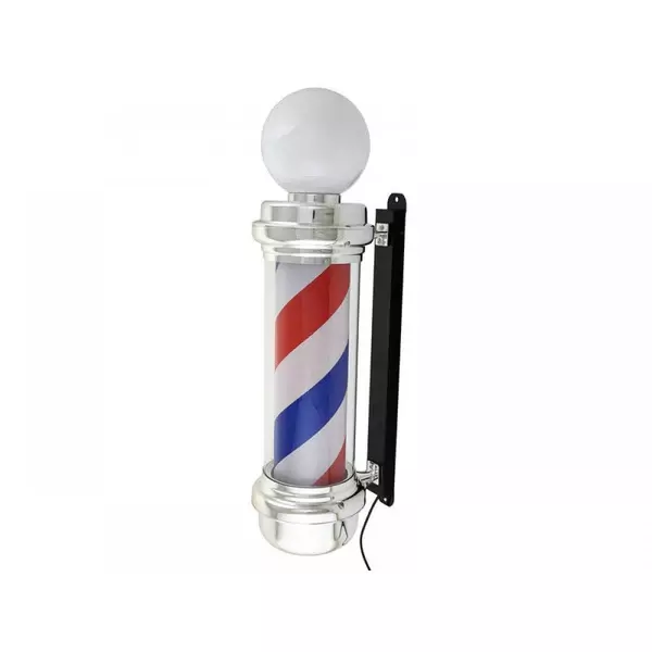 Barber Pole 68cm {Silver}