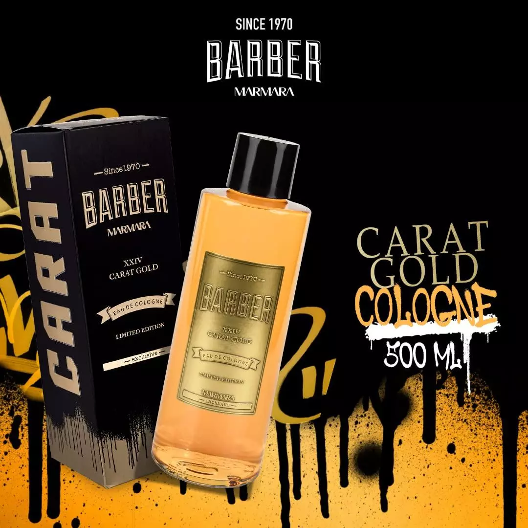 BARBER COLOGNE 500 ML GOLD EDITION