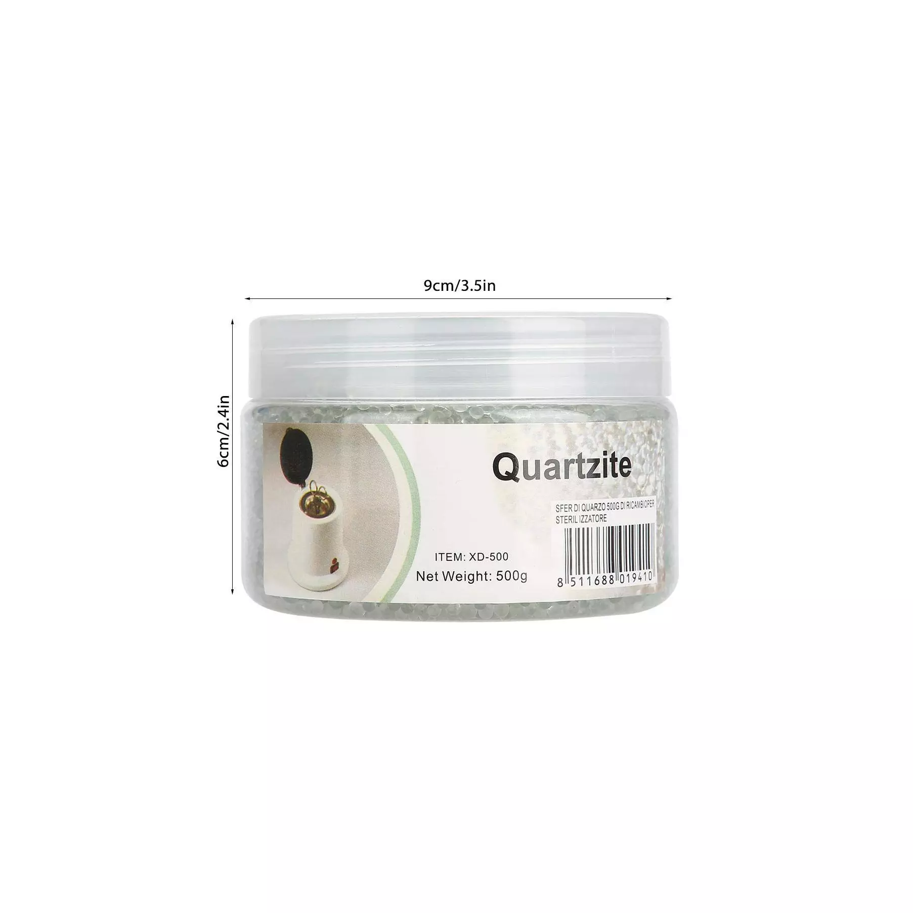 Quarzite Beads for Sterilizer 400 Gr