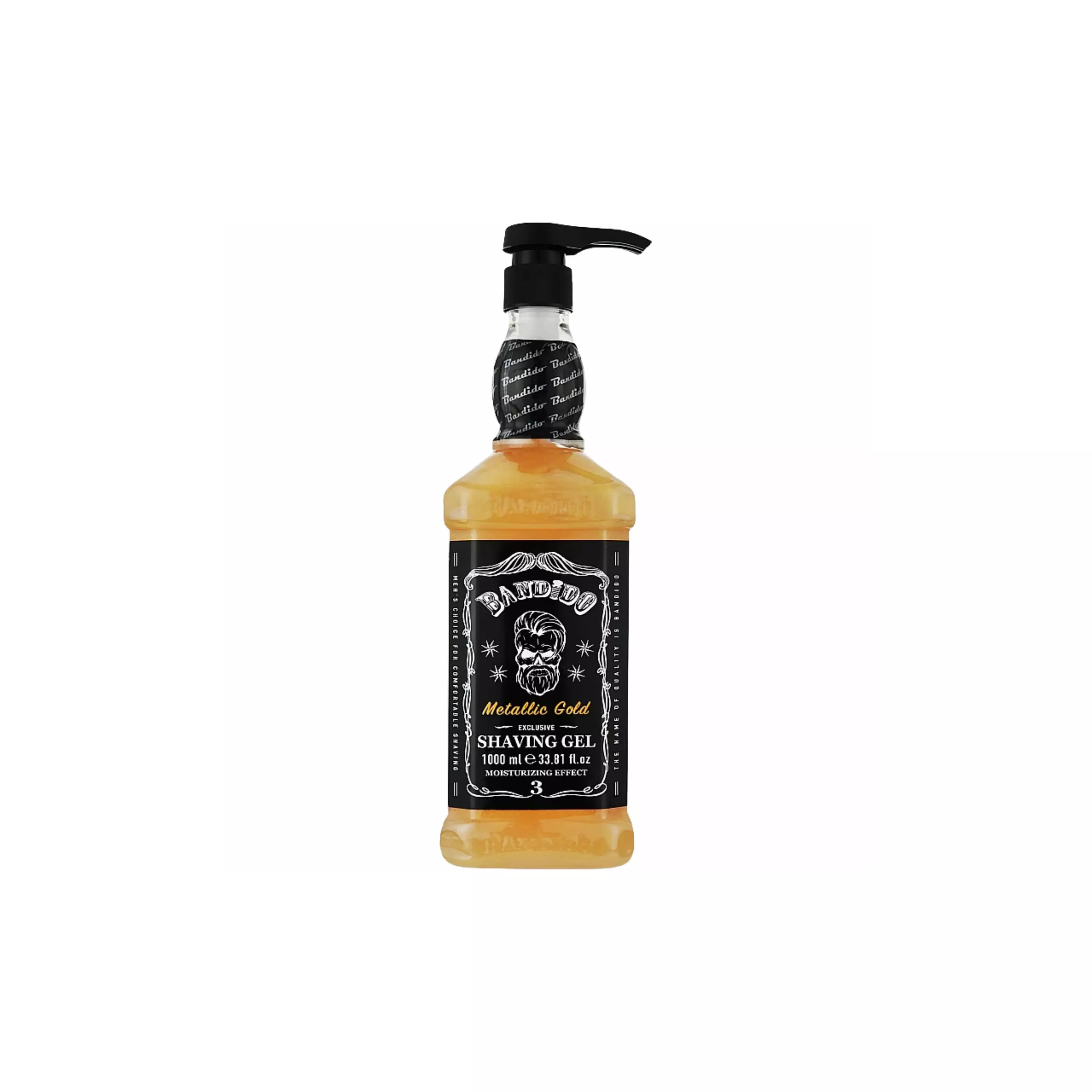Bandido Shaving Gel Metallic Gold 1000 ml