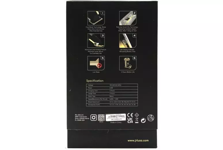 JRL Professional - Trimmer Fresh 2020T Gold JRL Professional - Trimmer Fresh 2020T Gold