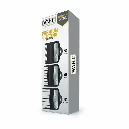Wahl Premium 3 Pack Clipper Guard Attachment Comb Set - Size: ½ , 1 & 1½