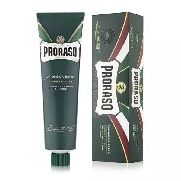 Proraso Shaving Cream in Tube Refreshing - Green 5.2 oz - 6 pcs