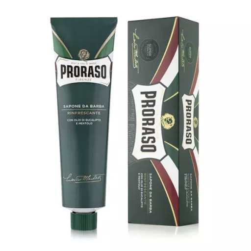 Proraso Shaving Cream in Tube Refreshing - Green 5.2 oz - 6 pcs