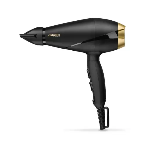 BaByliss 6704E hair dryer 2000 W Black, Gold Babyliss