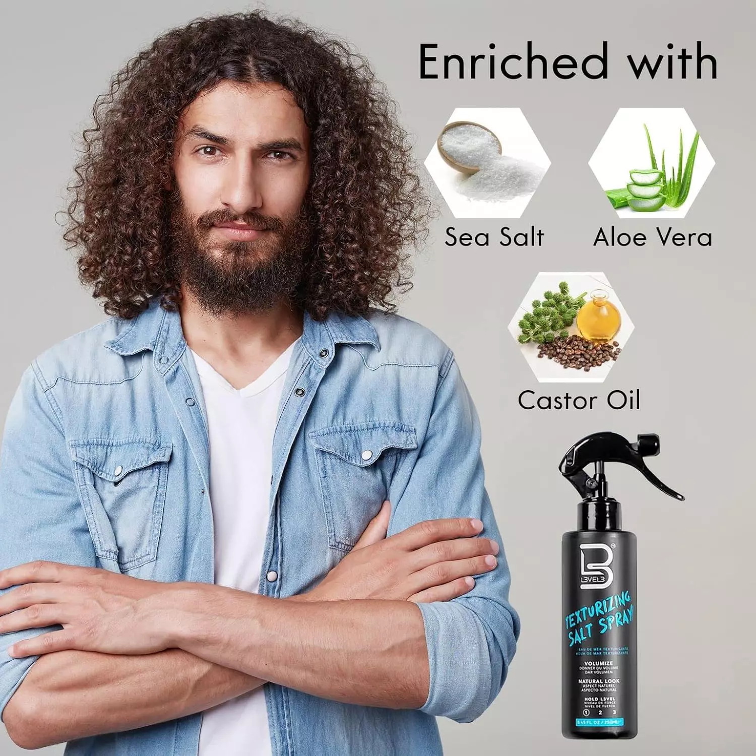 Level3 Texturizing Salt Spray 250 ml