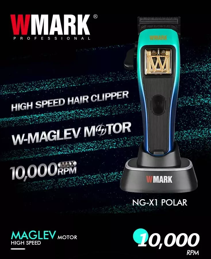 WMARK NG-X1 Polar Vector Motor High Speed Hair Clipper