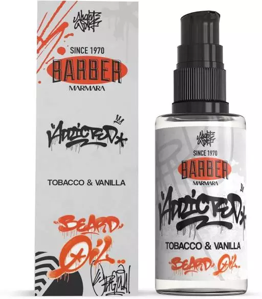 Barber Marmara Tocacco & Vanilla Beard Care and Styling Set Ultimate Beard Box Beard Care Set Including Beard Oil, Beard Shampoo & Beard Wax Gift...