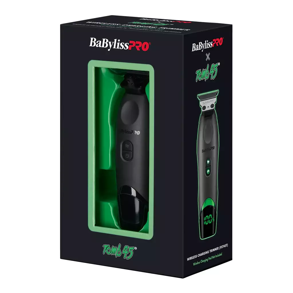 BaBylissPRO x TOMB45 Wireless Charging Trimmer BaBylissPRO x TOMB45 Wireless Charging Trimmer