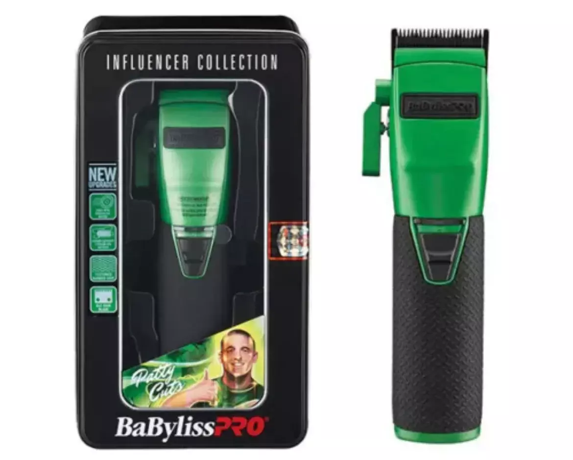 BabylissPro FX Boost+ Green Cordless Clipper #FX870GI BabylissPro FX Boost+ Green Cordless Clipper #FX870GI