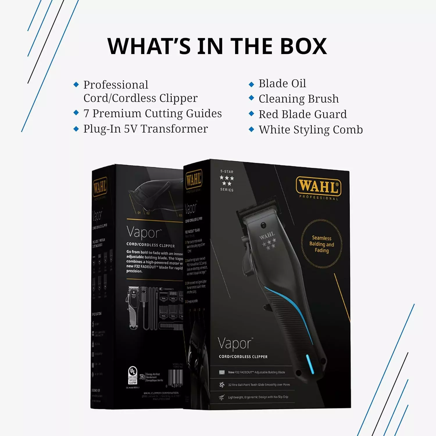 Wahl Clipper Vapor Model #5282LP