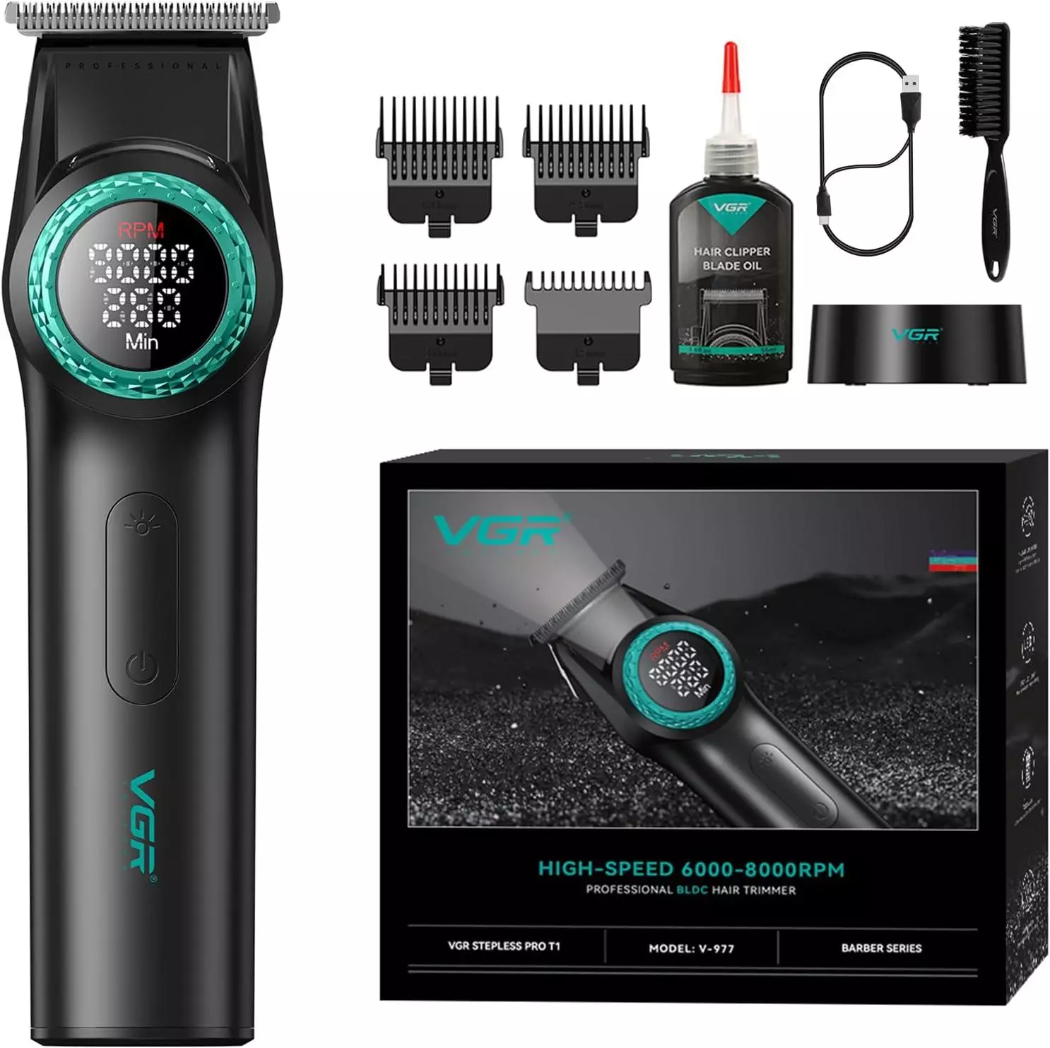 VGR 977 Professional Hair Trimmer