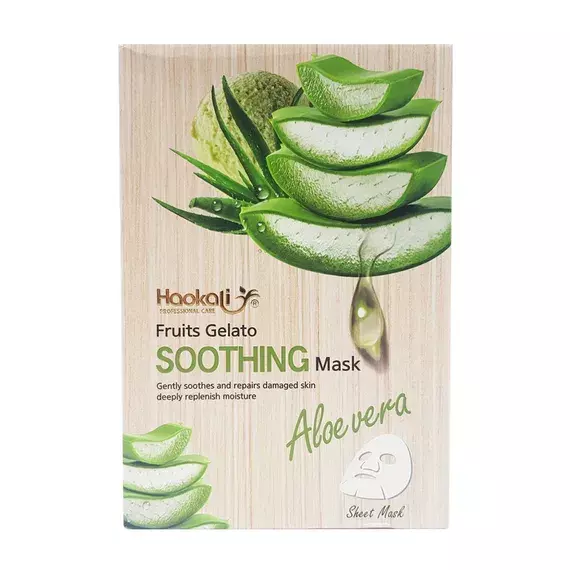 Aloe vera paper mask