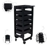 Hairdressing Trolly Black Hd 189