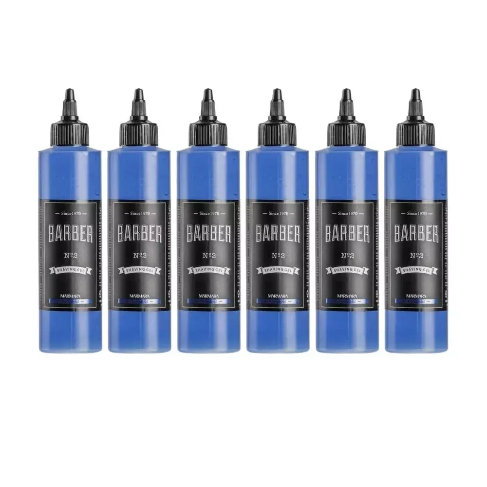 Marmara Barber Shave Gel No.2 - 8.4 oz - 6 pcs