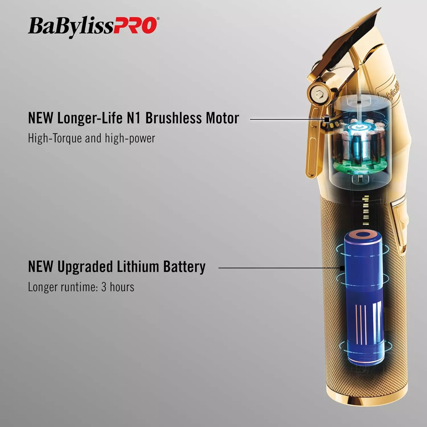 Babyliss Clipper Gold FX Model FX870BN