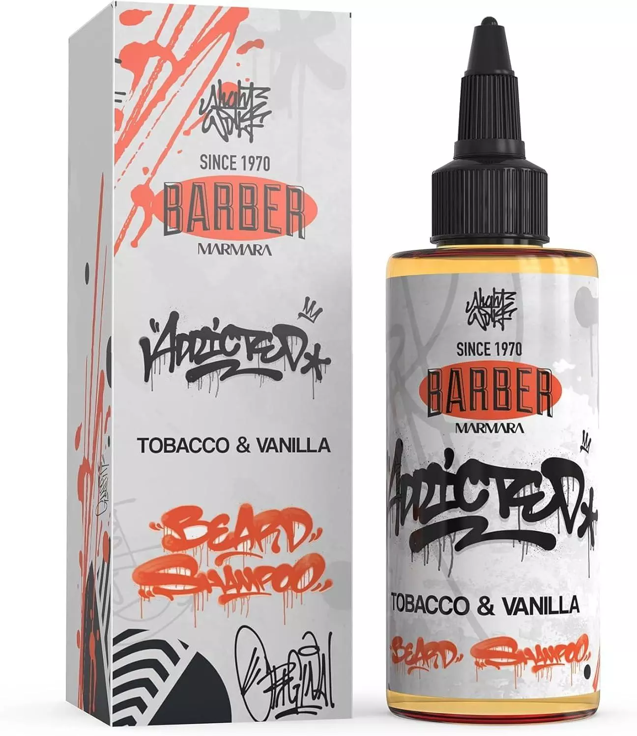 Barber Marmara Tocacco & Vanilla Beard Care and Styling Set Ultimate Beard Box Beard Care Set Including Beard Oil, Beard Shampoo & Beard Wax Gift...