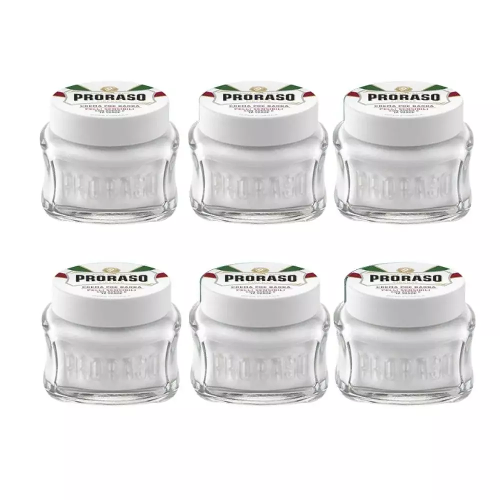 Preshave Prorasi 100ml  Sensitive Skin 6pcs