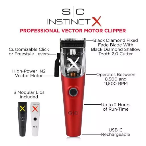 Instinct-X Professional Hair Clipper