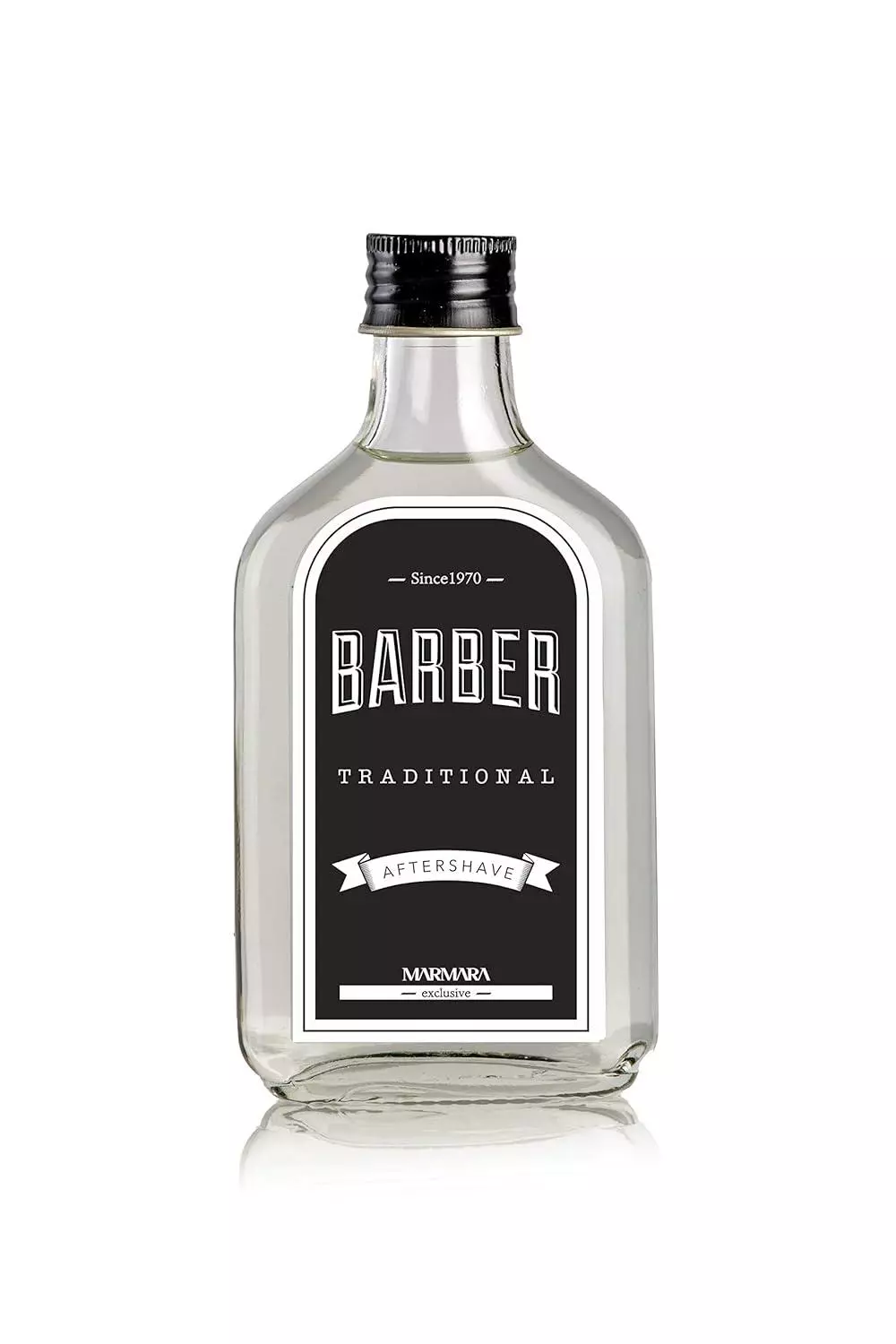 BARBER MARMARA Traditional Aftershave Splash Men's 200 ml in Glass Flacon