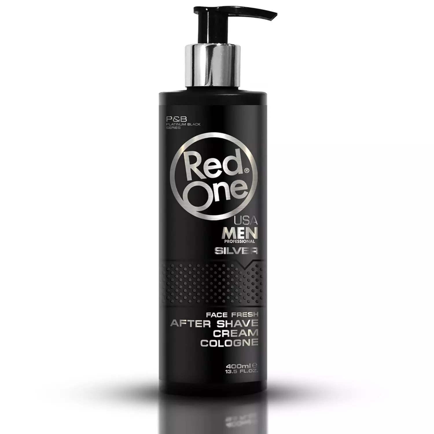 Red One Silver After Shave Cream Cologne 400 ml