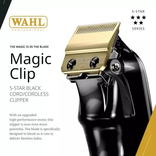 Wahl Professional 5 Star Black Magic Clip Cordless