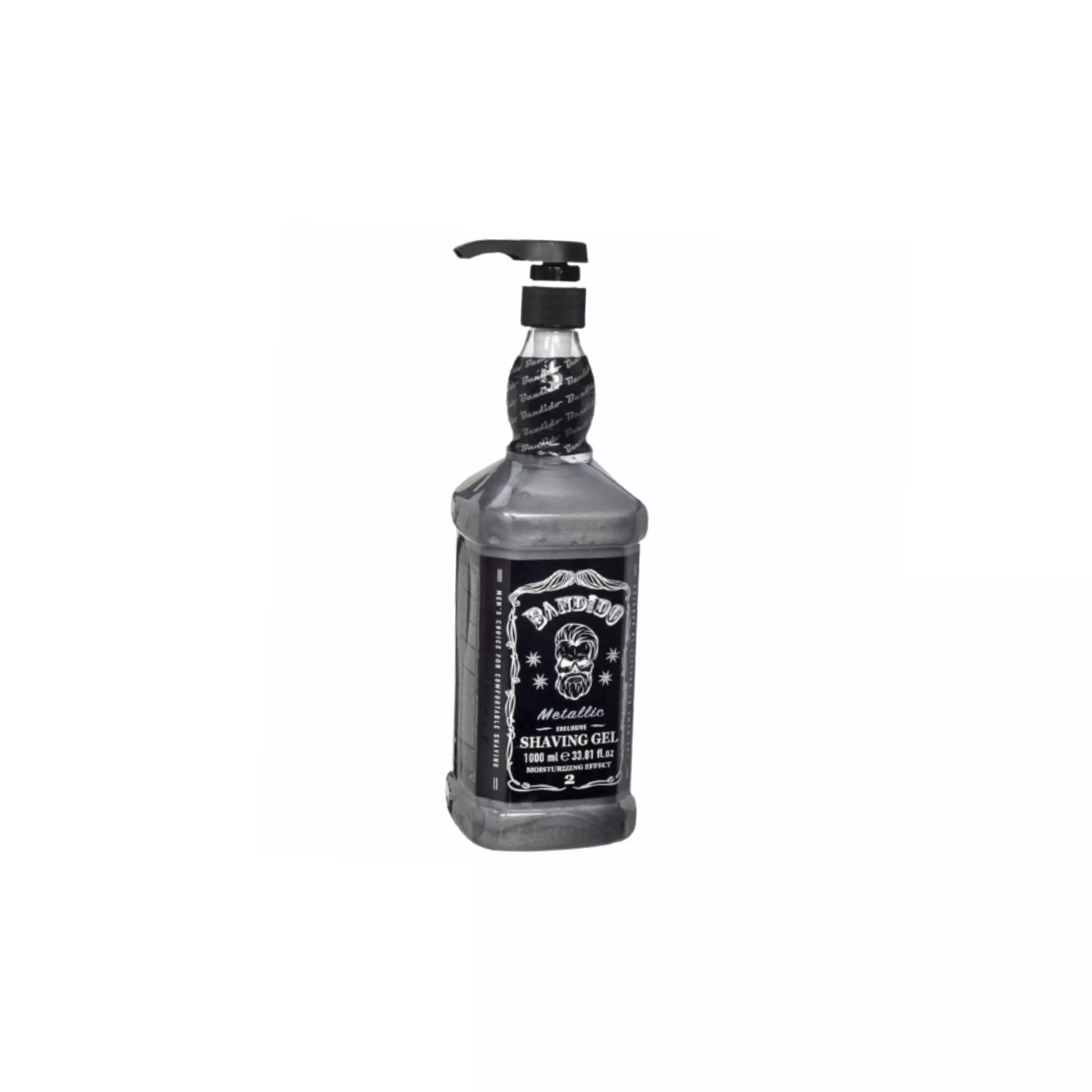 Bandido Shaving Gel Metallic Silver 1000 ml