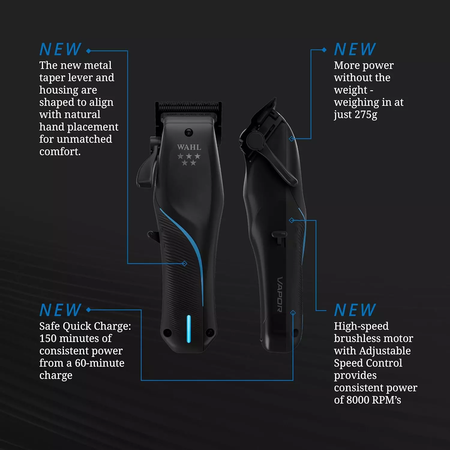 Wahl Clipper Vapor Model #5282LP