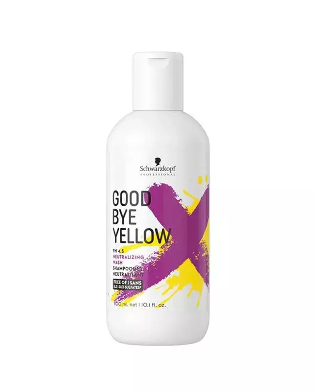 Schwarzkopf Goodbye Yellow Neutralizing Wash 300ml
