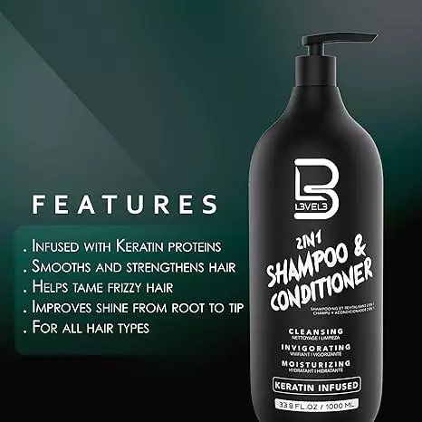 Level3 Two in One Shampoo and Conditioner