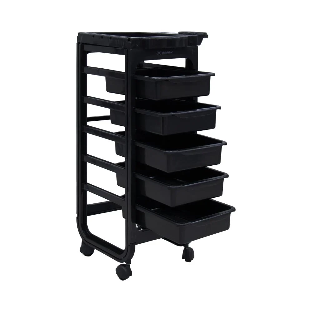Hairdressing Trolly Black Hd 189