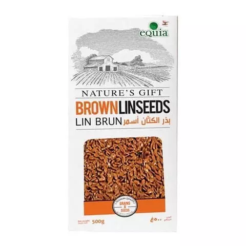 EQUIA BROWN LINSEEDS 500G  