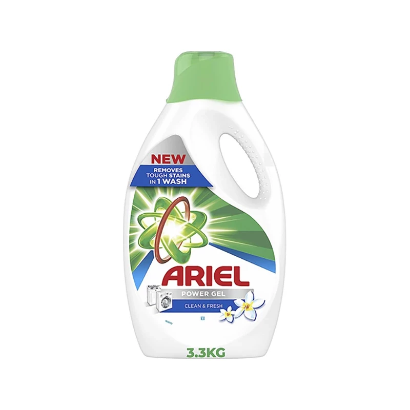 ARIEL POWER JEL CLEAN&FRESH 3.3KG 