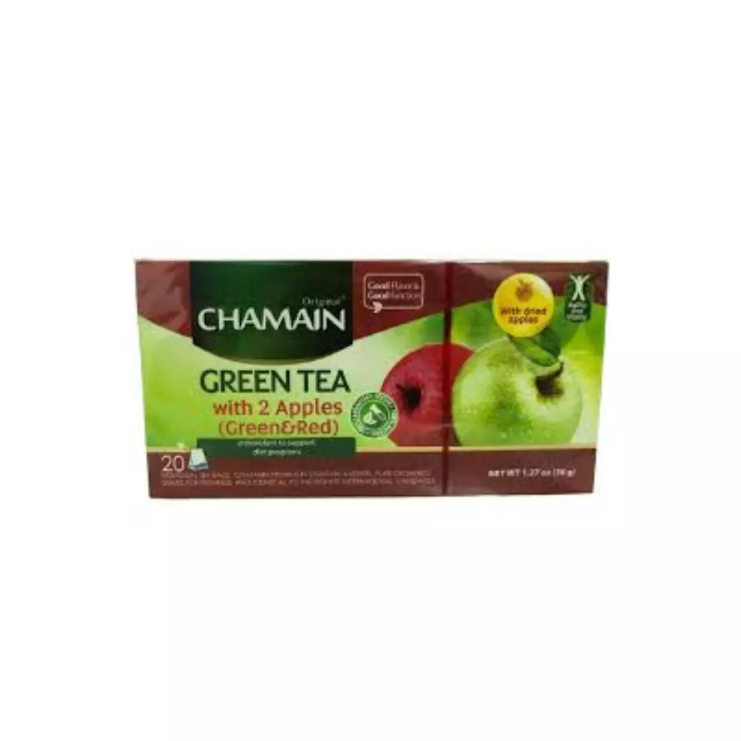 CHAMAIN ALASELA GREEN TEA WITH 2 APPLES *20 36 G