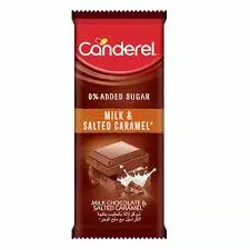 CANDEREL CHOCOLATE MILK & SALTED CARAMEL 100G