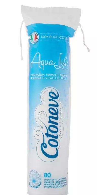 AQUA LIFE REMOVER COTTON PADS *80