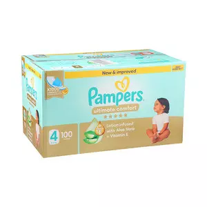 PAMPERS DIAPERS *100 #4  9_14 KG
