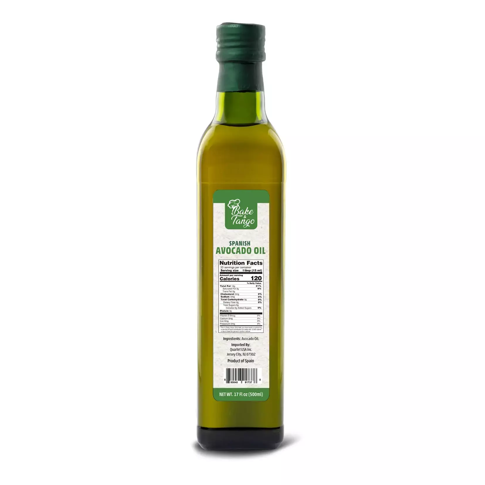 BAKE & TANGO AVOCADO OIL 500ML