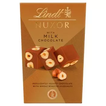 LINDT NUXOR WITH MILK CHOCOLATE 150 G