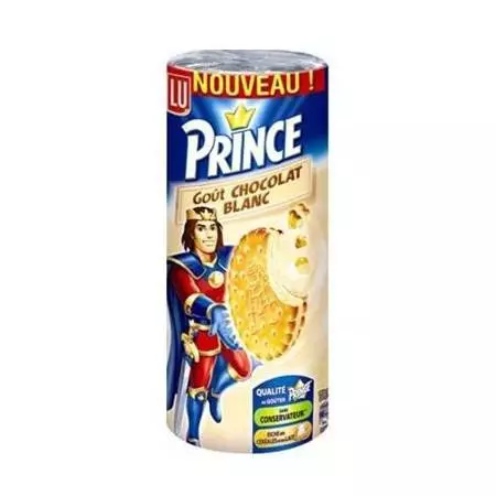 LU PRINCE CHOCO BLANC 300 G