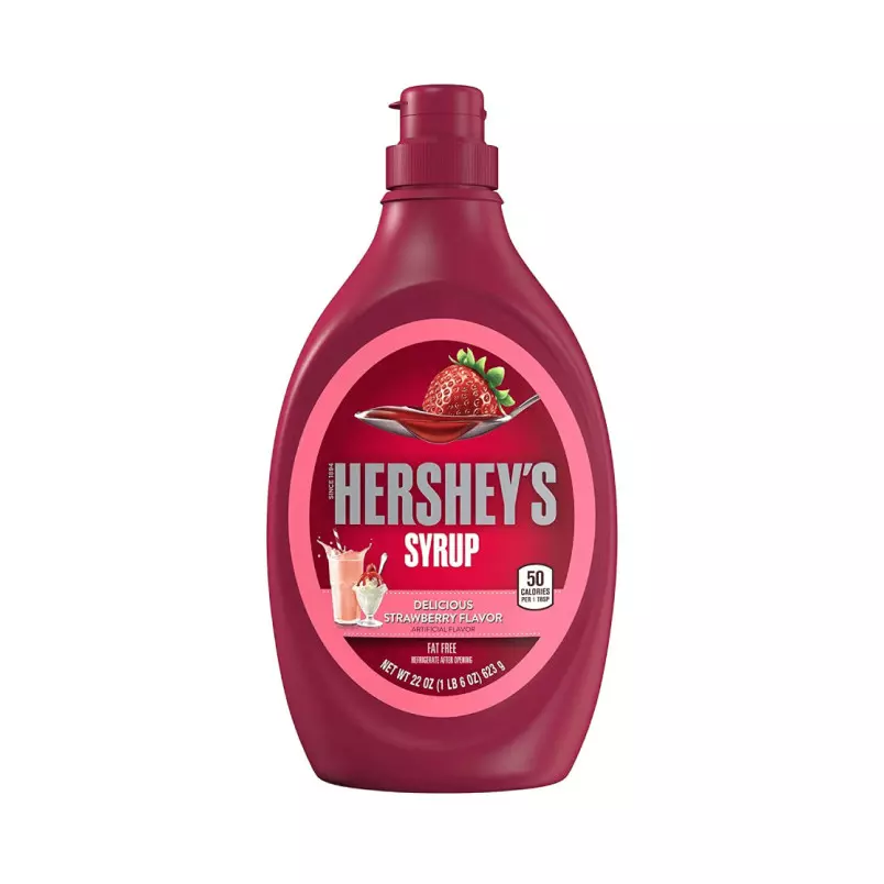 HERSHEYS STRAWBERRY SYRUP 623G