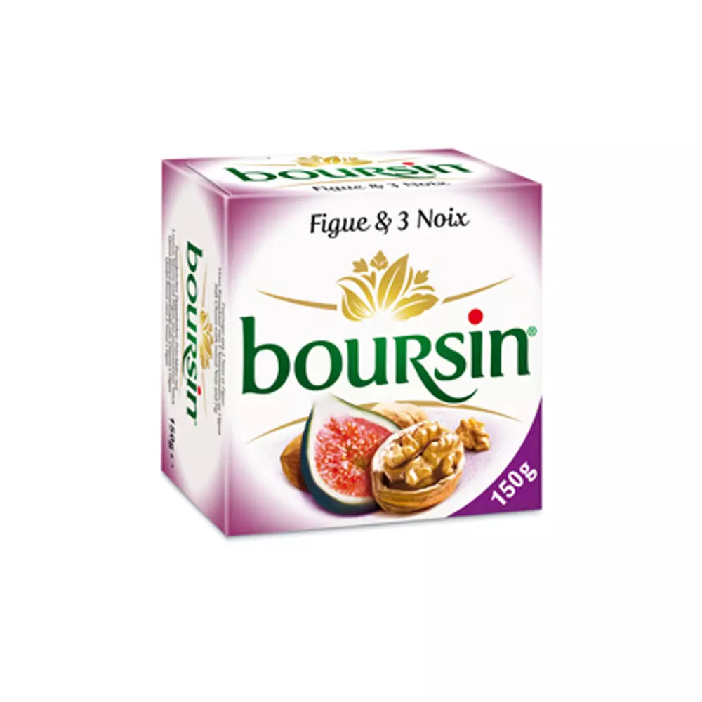 BOURSIN FIGUE & NOIX 150G 