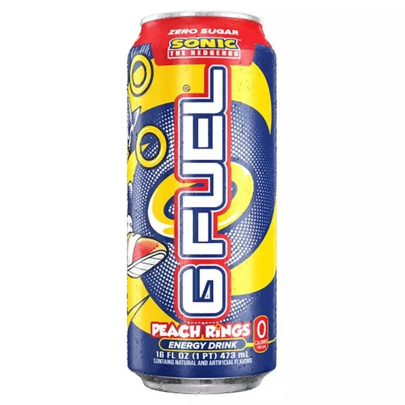 G FUEL SONIC PEACH RINGS 473ML 