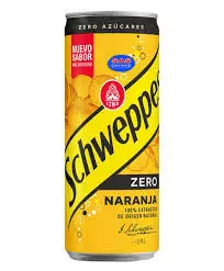 SCHEWEPPES ORANGE ZERO SUGAR 330 ML